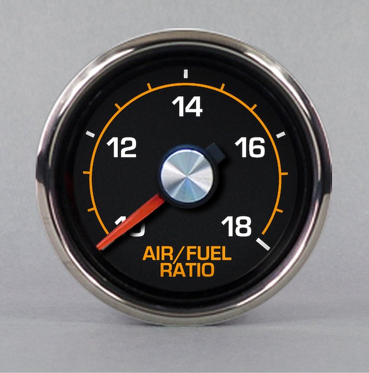 79191-01 M-102 Series Air/Fuel Ratio Gauge, Black