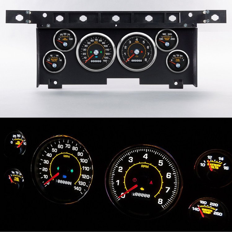 80179-79 M-102 Series Direct-Fit Gauge Kit, Ford Truck