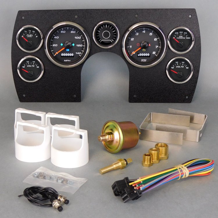 86111-01 Performance Series Direct-Fit Gauge Kit, Chevy Camaro 82-89, Black