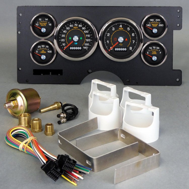 89378-78 M-102 Series Direct-Fit Gauge Kit, GM Truck