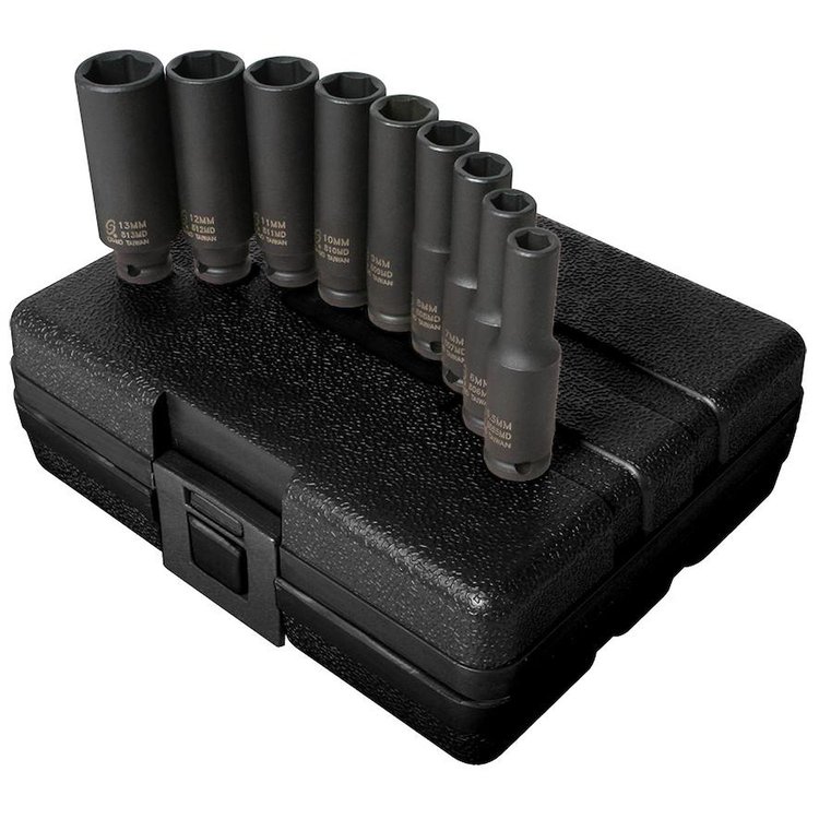 1/4" Dr Metric Socket Set