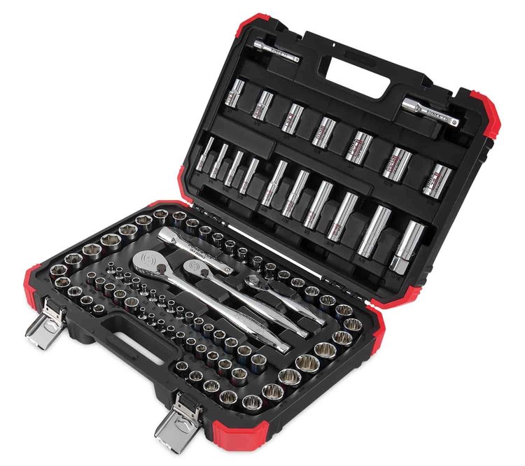 89 PC CHROME SOCKET SET