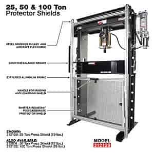 25 Ton Protector Shield Made in the USA