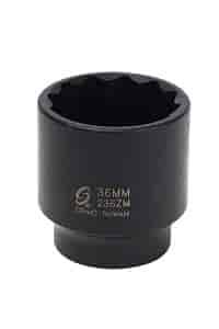 36mm 12-Point Impact Socket 1/2" Drive