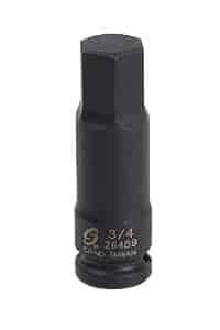 3/4" Hex Drive Impact Socket 1/2" Drive