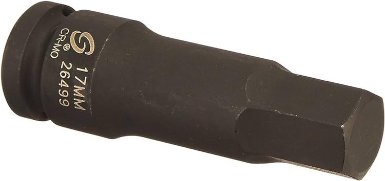 1/2 17M Hex Impact Socket