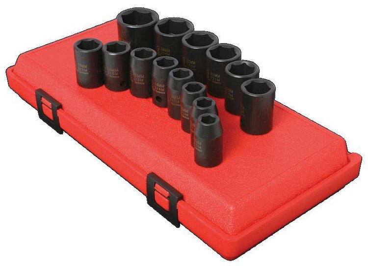 1/2" Dr Metric Socket Set