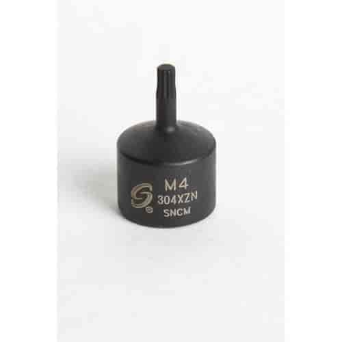 M4 Stubby Triple Square Impact Socket 3/8" Drive