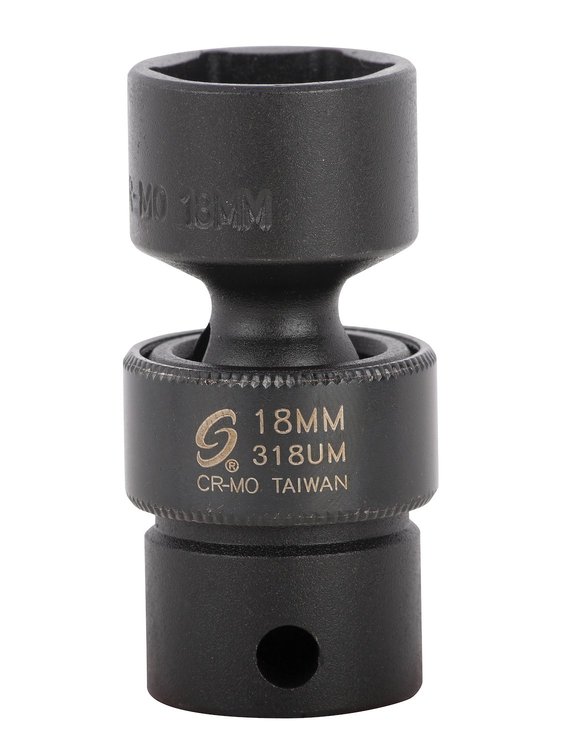 3/8 Dr 18mm Impact Socket