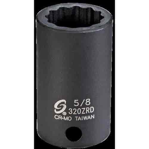 5/8" 12-Point Semi-Deep Impact Socket 3/8" Drive