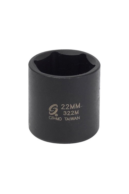 3/8 Dr 22mm Impact Socket
