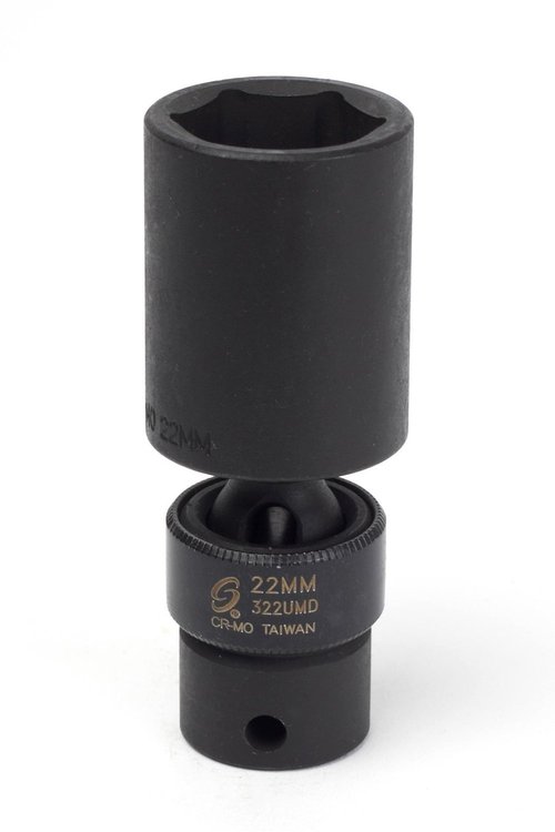 3/8 Dr 22mm Impact Socket