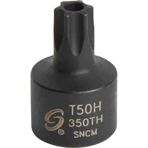 T50H Stubby TAMPR Internal Star Impact Socket 3/8" Drive