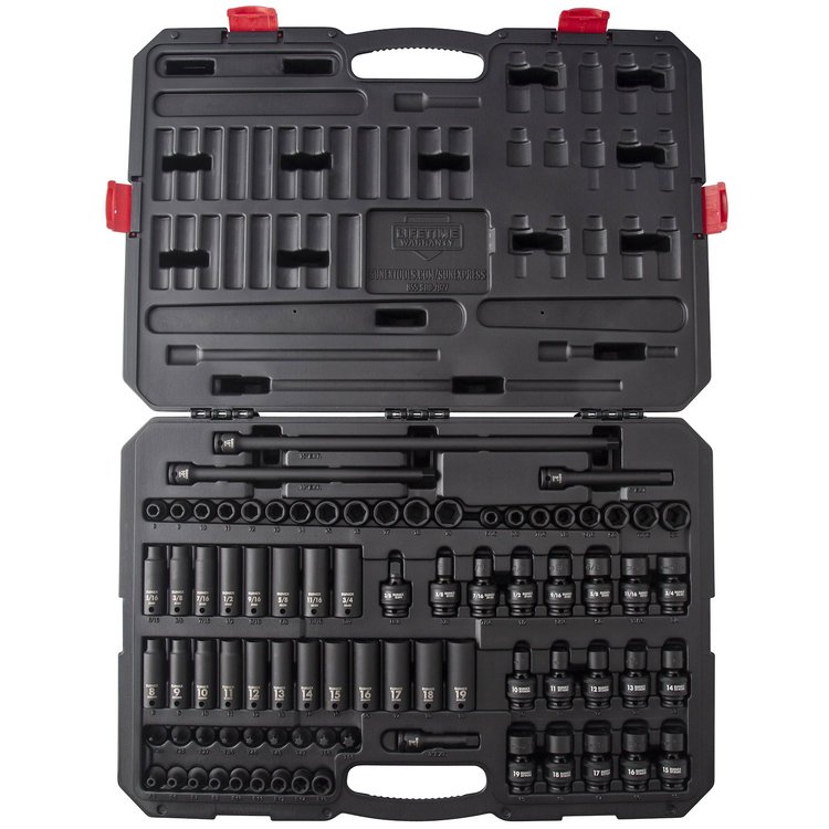 80pc 3/8" Sockets