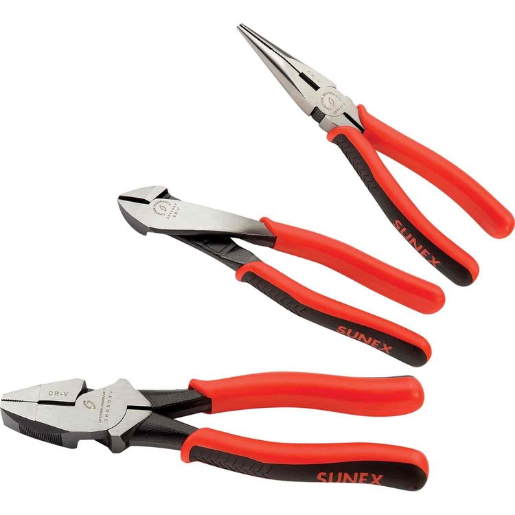 3PC HIGH LEVERAGE PLIERS