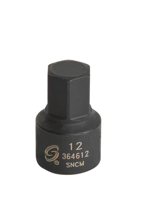 3/8 Dr 12mm Stubby Driver