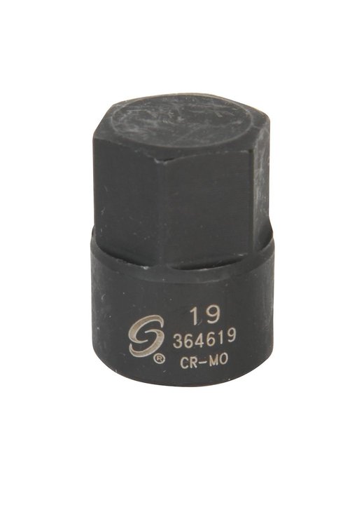 3/8 Dr 19mm Stubby Driver