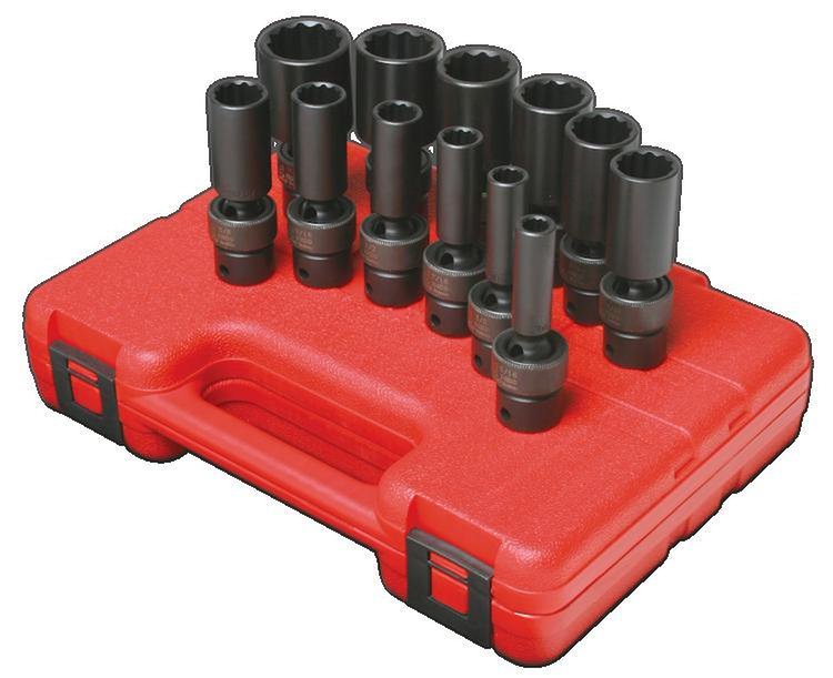 12PC 3/8DR UNIV DP SCKT