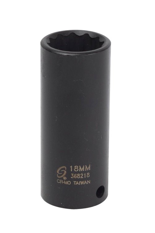 3/8" Dr 18mm 12pt Socket