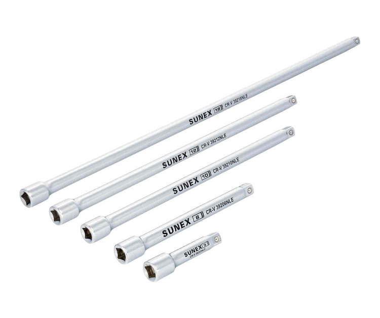 3/8DR. 5PC CHRM EXT BAR