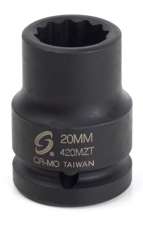 3/4" Dr 20mm 12pt Socket