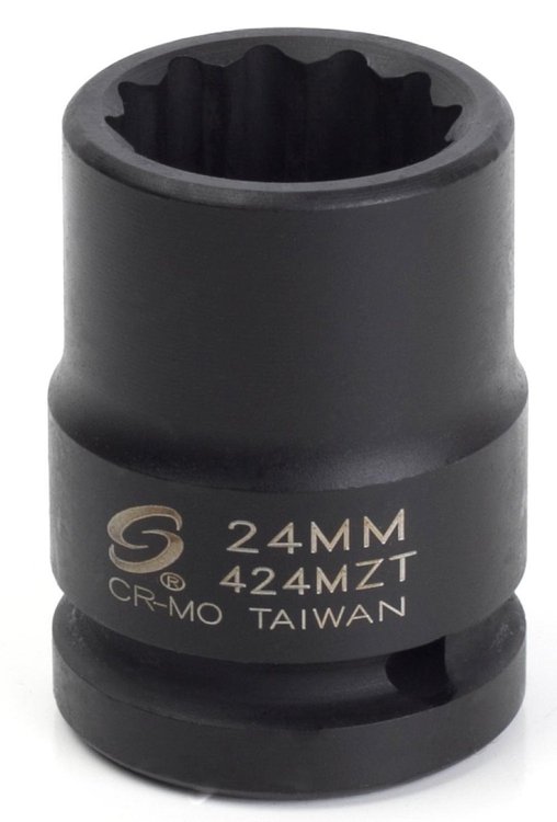 3/4" Dr 24mm 12pt Socket