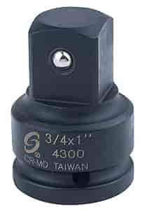 3/4" Female to 1" Male Adapter 3/4" Drive