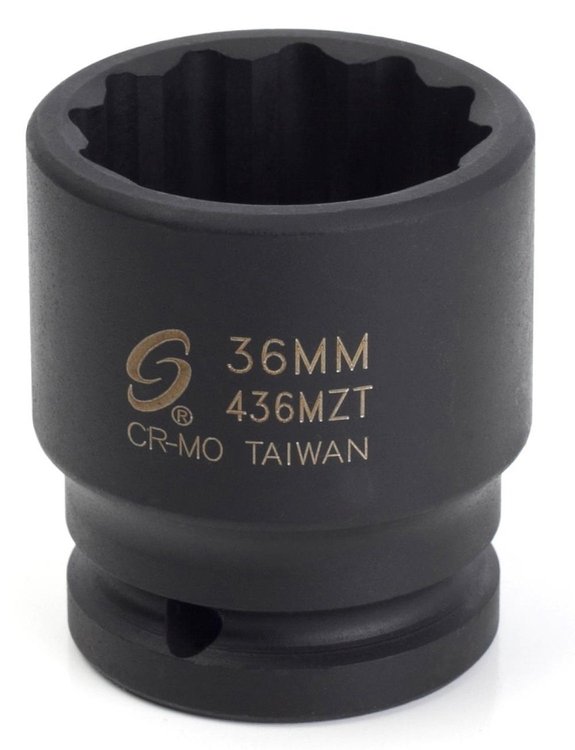 3/4" Dr 33mm 12pt Socket