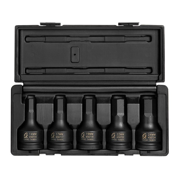3/4" Dr Metric Driver Set