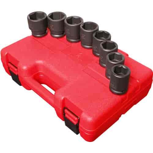 8pc. SAE Impact Socket Set 3/4" Drive