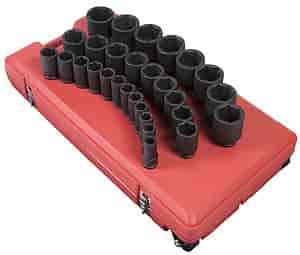 29pc. SAE Deep Impact Socket Set 3/4" Drive
