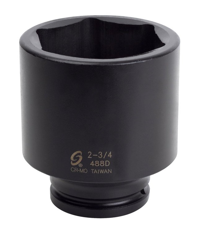 3/4 D 2-3/4 Impact Socket