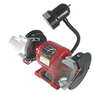 6" Bench Grinder with Light