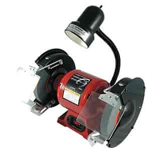 8" Bench Grinder with Light
