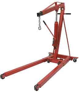 1.5 Ton Foldable Engine Crane w/Rapid Rise Feature