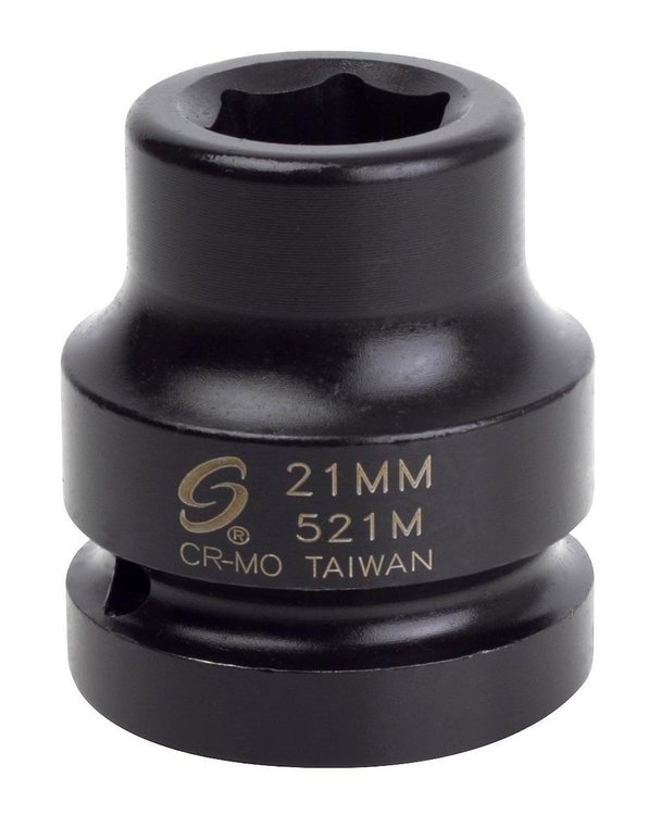 1" Dr. 21mm Impact Socket