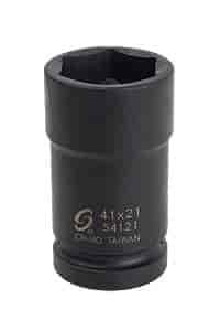 41mm x 21mm Combination Budd Wheel Impact Socket 1" Drive