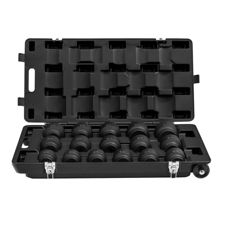 1" Dr 16pc SAE Socket Set