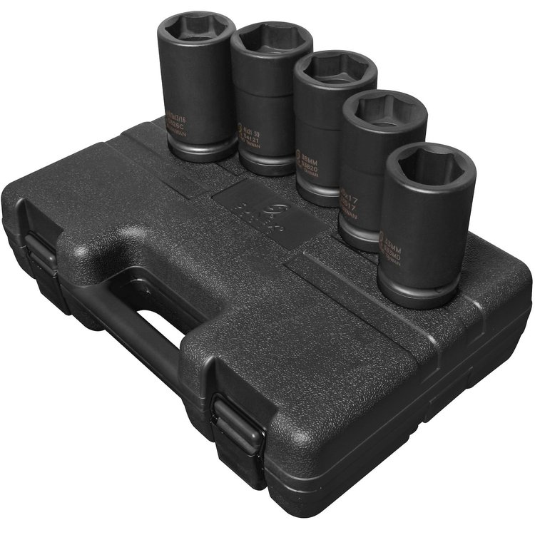 1" Dr Comb Budd Wheel Set