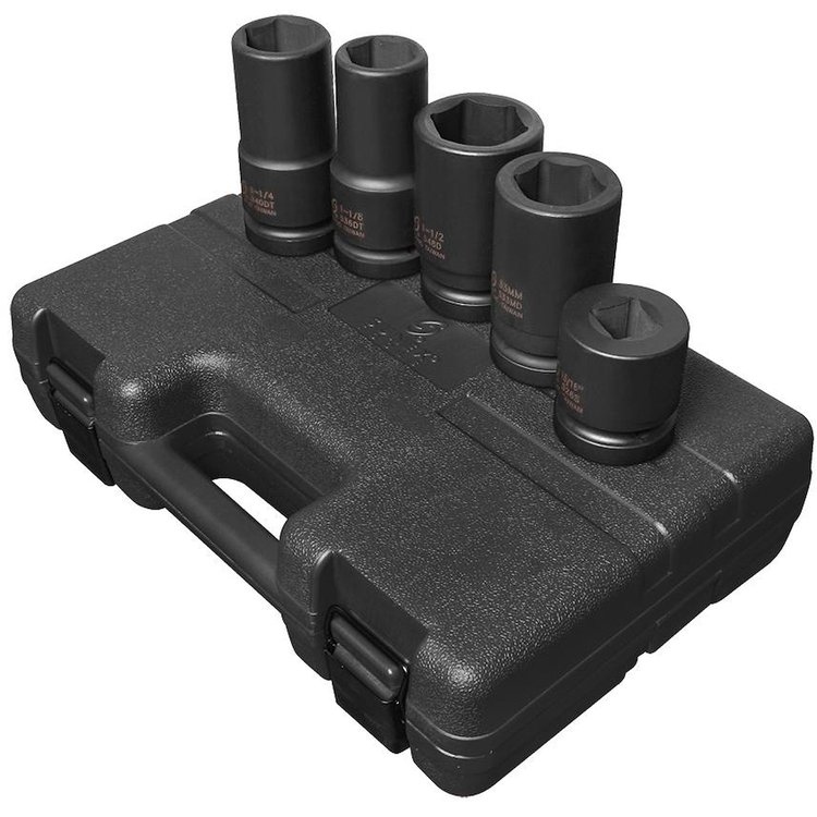 1" Dr Impact Socket Set