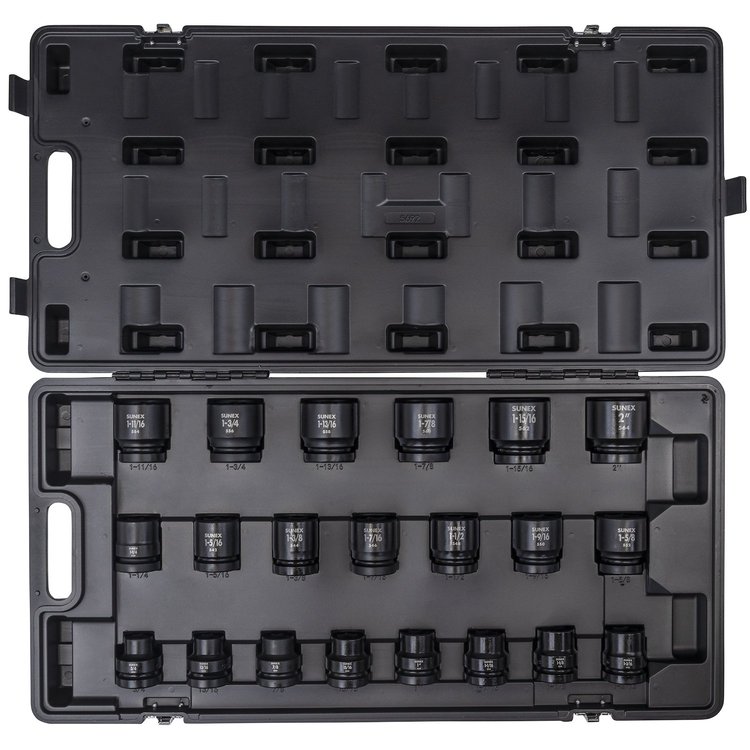 21pc 1 Dr SAE Socket Set