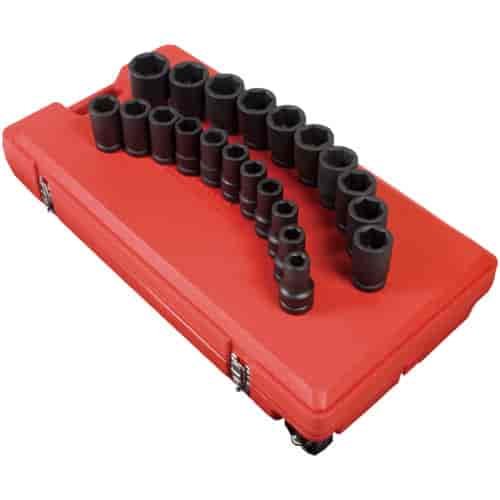 21pc. SAE Deep Impact Socket Set 1" Drive
