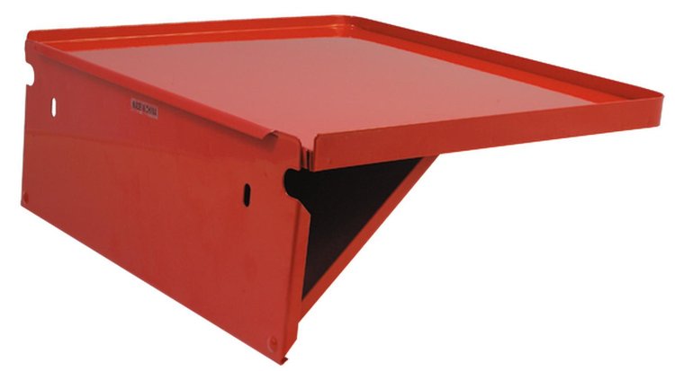 Side Work Shelf - Red