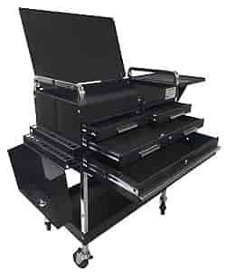 Deluxe Service Cart Black