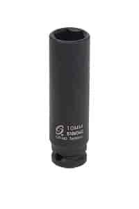 10mm Deep Magnetic Impact Socket 1/4" Drive