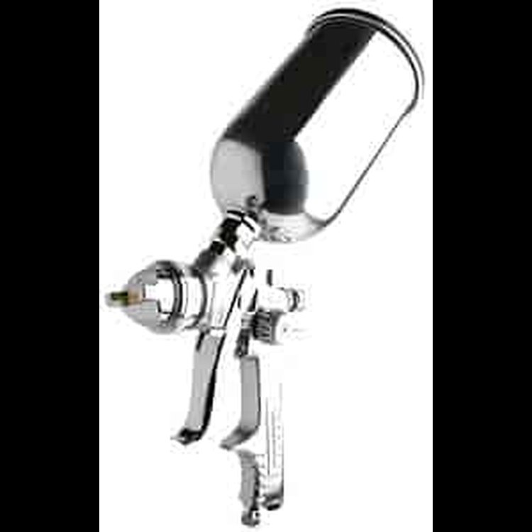 Gravity Feed Spray Gun w/1.4 mm Needle, Nozzle, and Cap Set