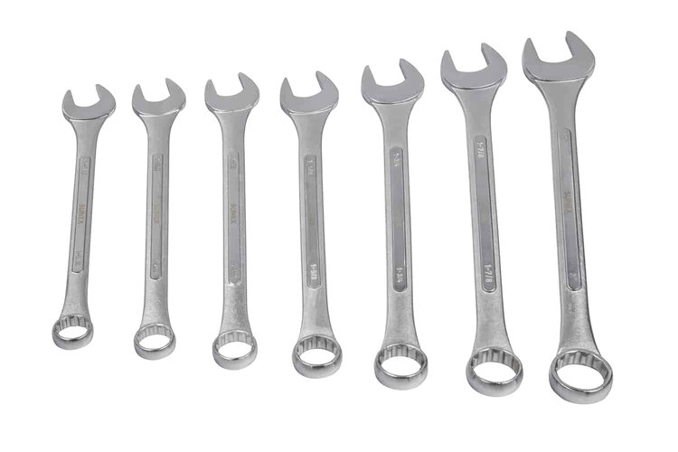 7 PC SAE COMBI WRNCH SET