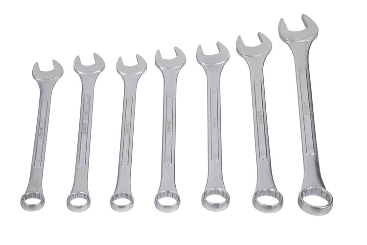 7 PC METRIC COMBI WRENCH
