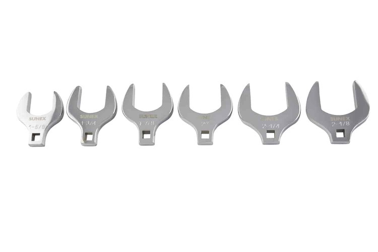 6 PC .5" DR SAE CF SET