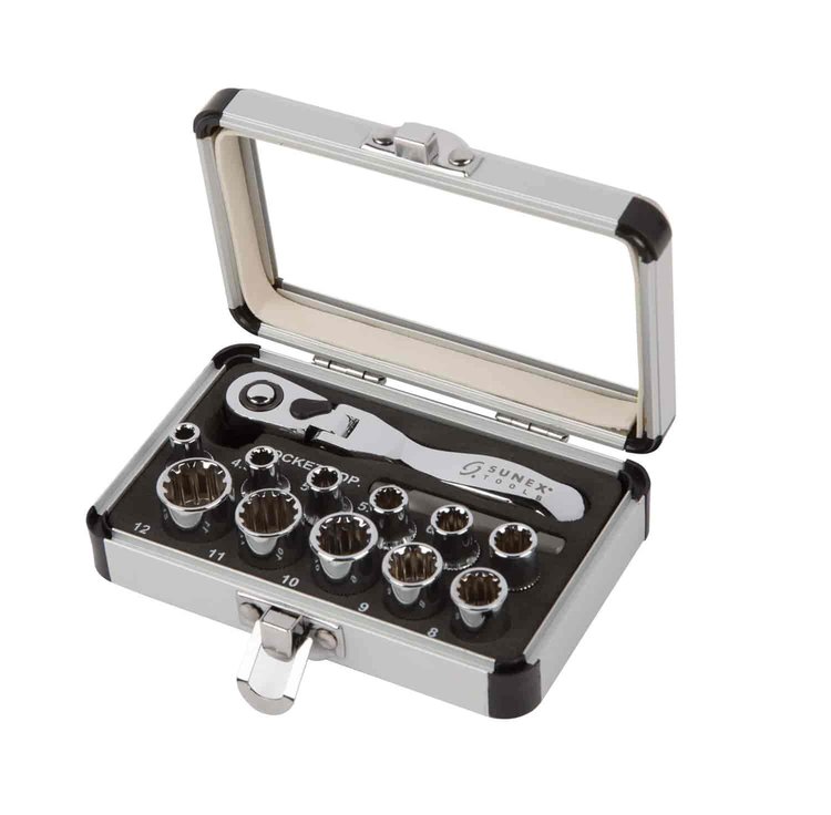 13PC 1/4" DR. SOCKET SET